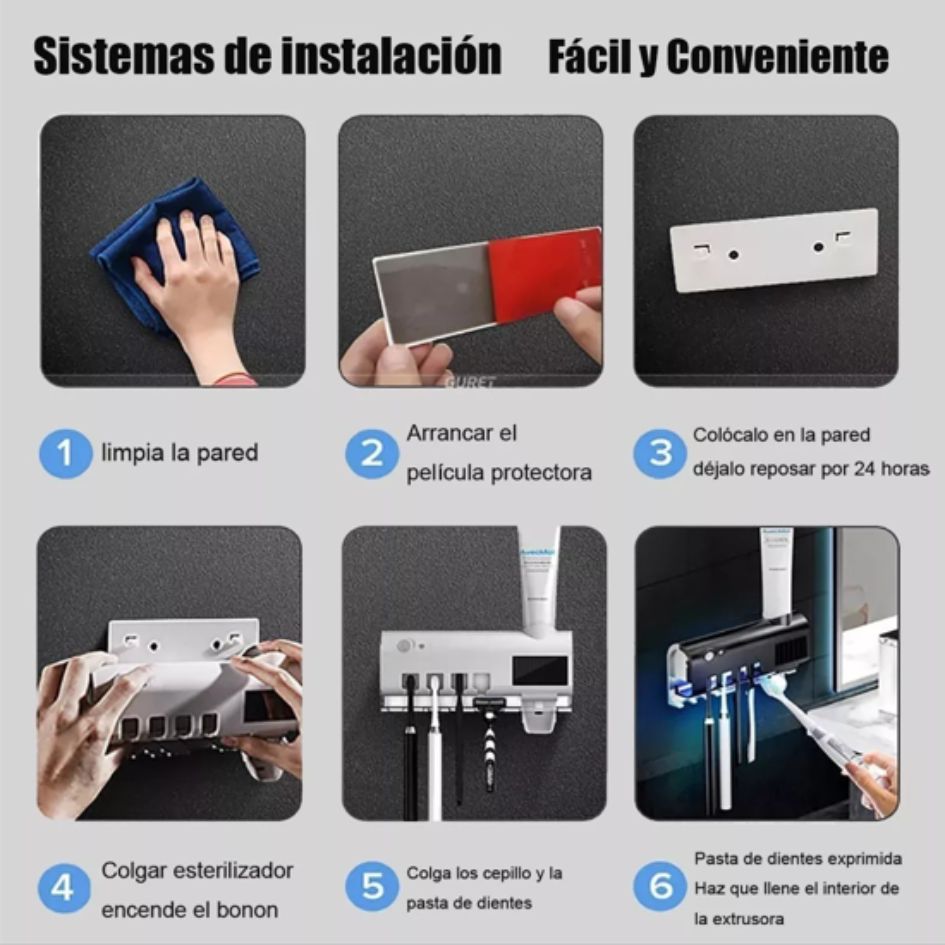 Esterilizador de Cepillos UV